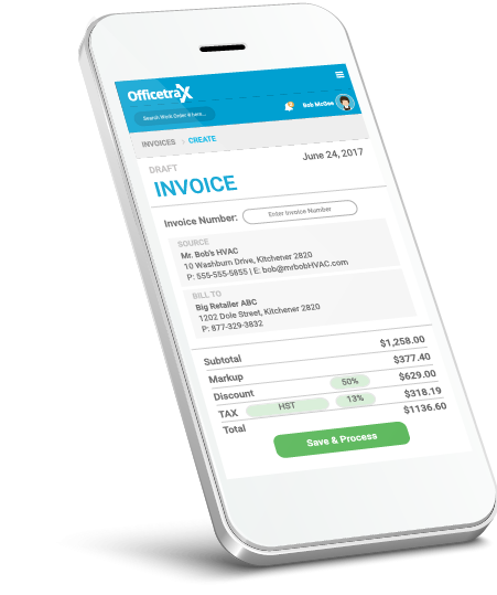 Officetrax Facilities Software - Mobile access