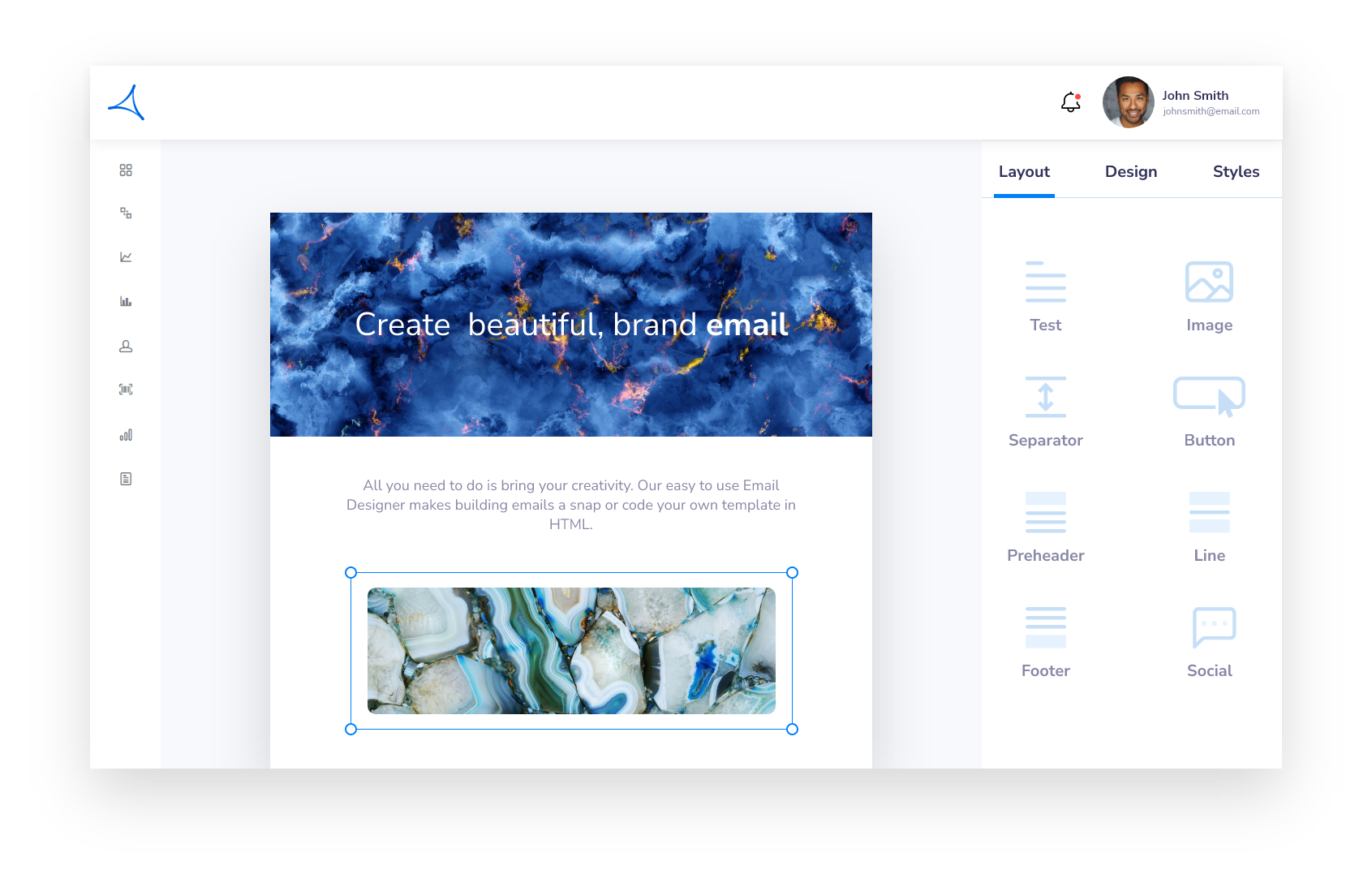 Kasplo screenshot: Kasplo manage layout