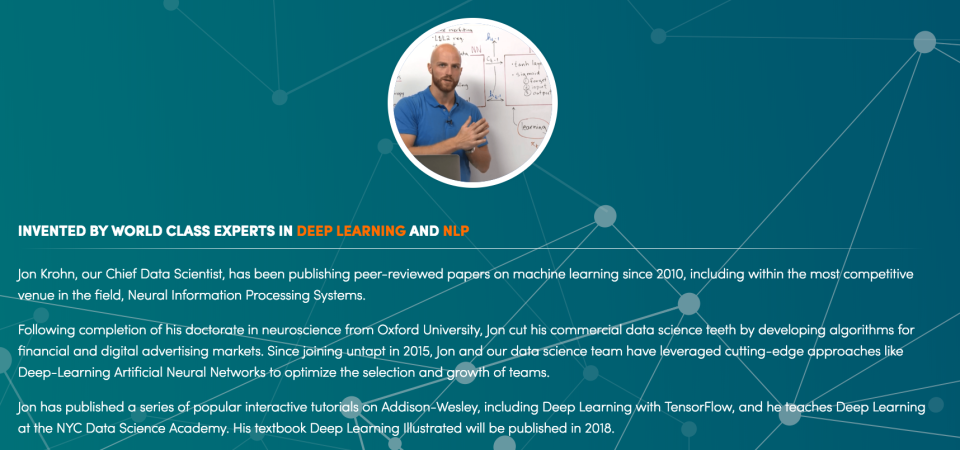 untapt intelligence Software - 4