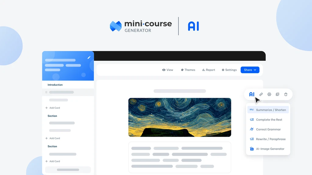 Mini Course Generator - Opiniones, precios y características - Capterra ...