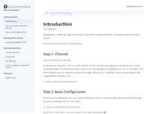 HelpSpace Software - HelpSpace Docs: the ideal Documentation Style for a clean and structured knowledge base for your product and services