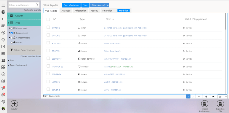 SimplyDesk Software - Asset management data base