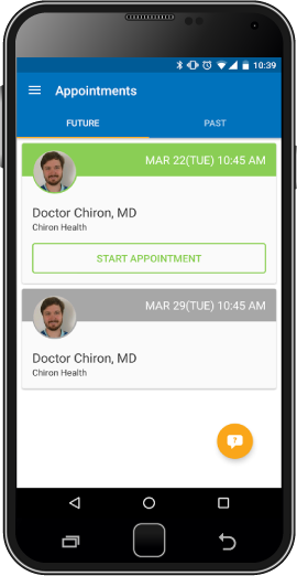 Chiron Health Software - Mobile appointment scheduling