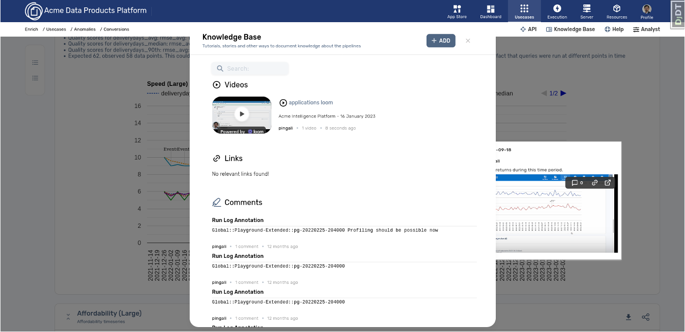 Boost productivity through collaborative development with a built-in knowledge base feature that enables knowledge recording and sharing across teams.