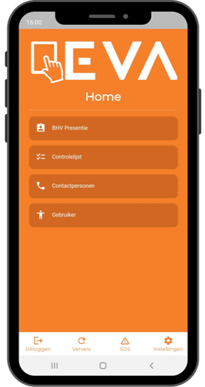 Evacuate fast when needed and check who is present on the emergency app.