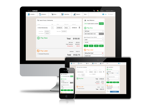 ChampionsWay Software - The billing system collects payments, posts them to the built-in book-keeping app and produces reports for you and your accountant