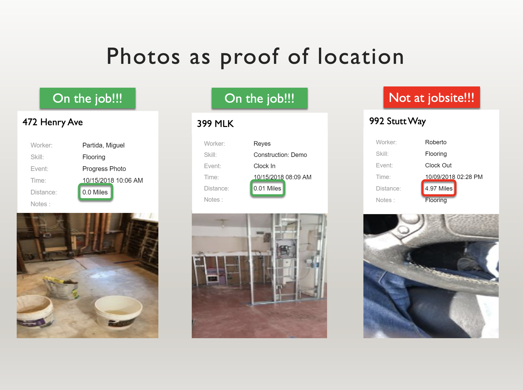 SYNCrew Software - GPS is abstract and most people find it hard to understand how it's working - this causes people not to trust it. IF you can't trust it, what good is it? SYNCrew patented photo clock in