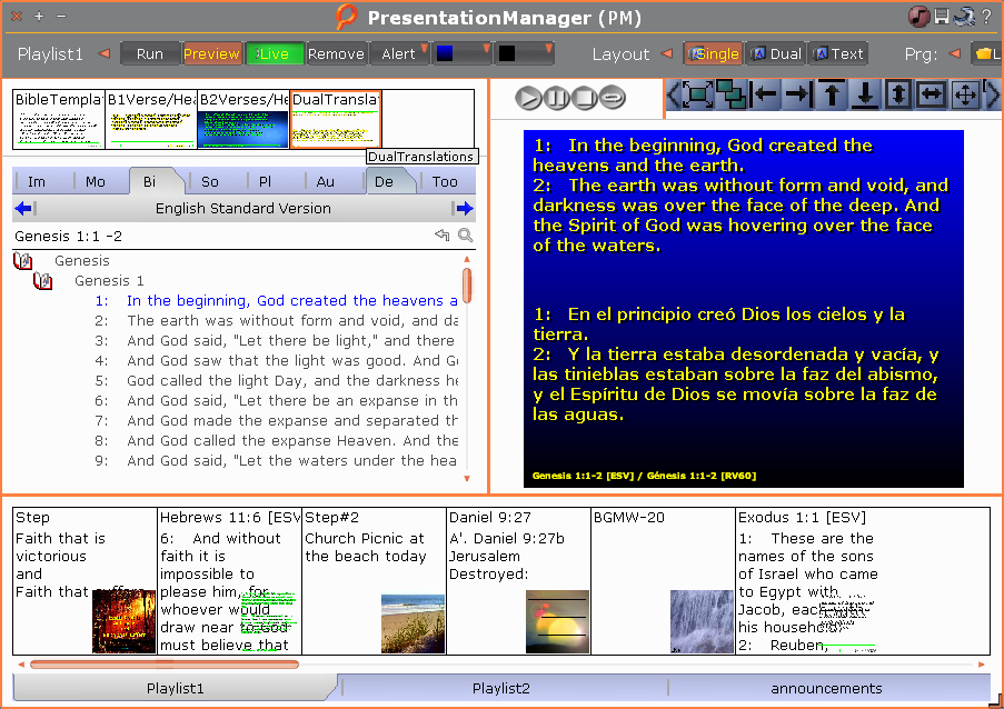 Presentation Manager Software - 1