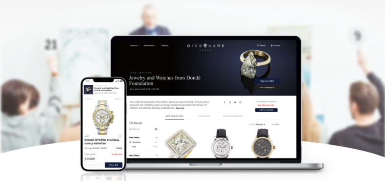 Bidsquare Cloud screenshot: Bidsquare Cloud All-In-One Online Auction Software Solution