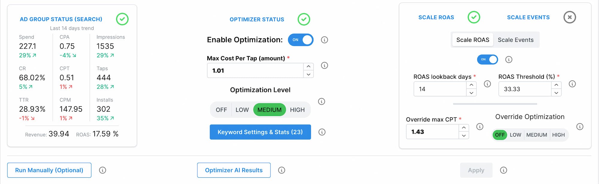 Search Ads Optimization Software - 2