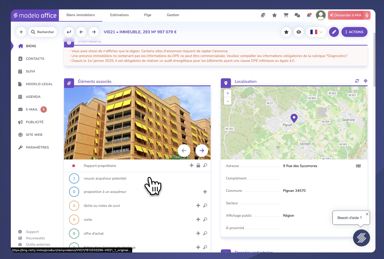 Modelo screenshot: Modelo Office 