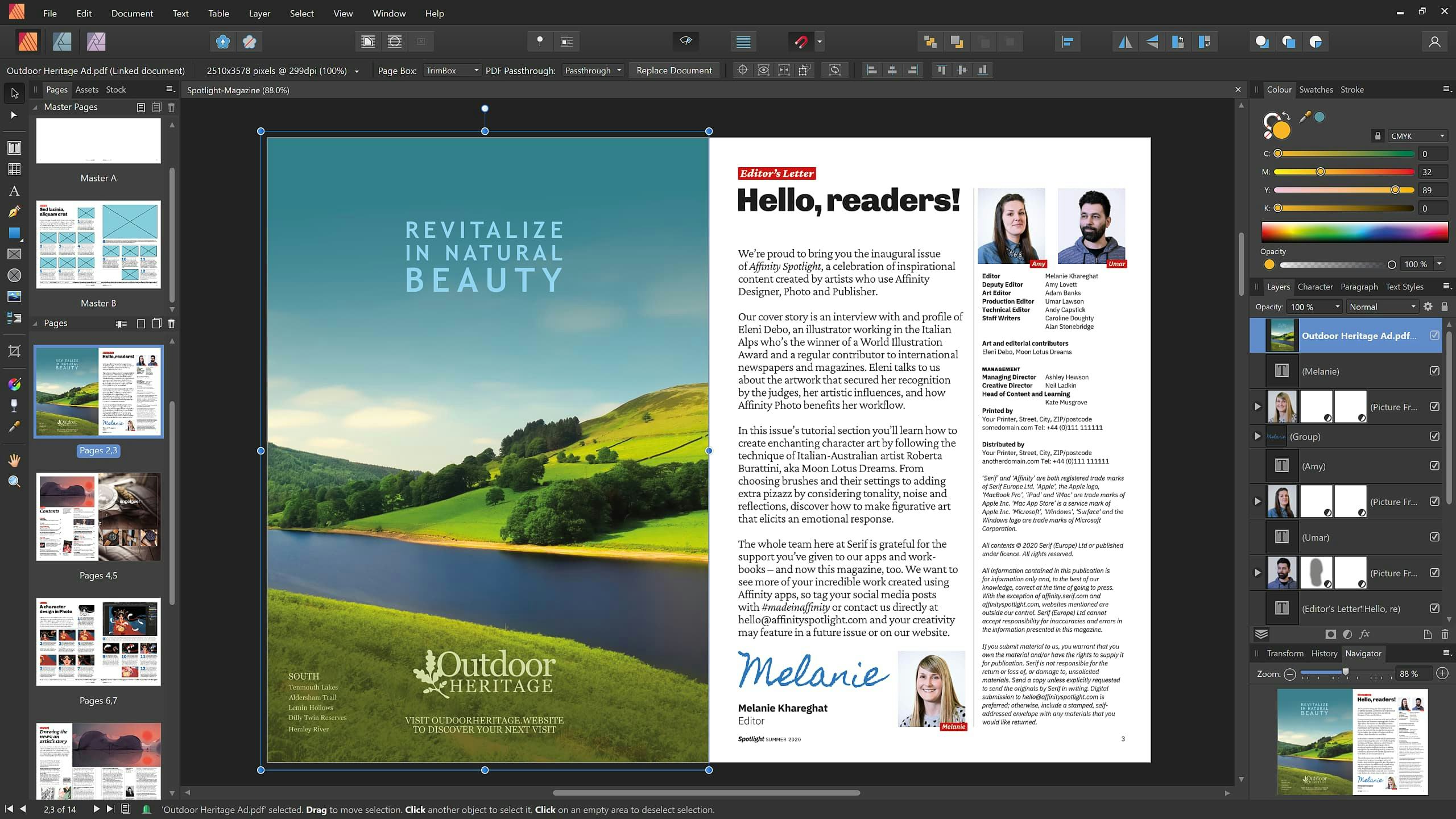 Affinity Publisher Software - Affinity Publisher PDF passthrough
