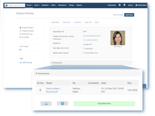 BizMerlinHR Software - Employee profiles