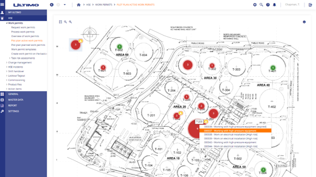 IFS Ultimo Software - Plot plans in Ultimo for a clear overview