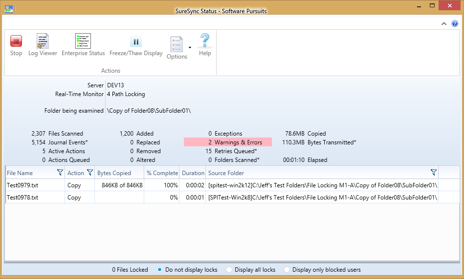 SureSync Logiciel - 2