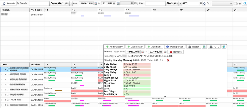 Awery ERP Software - Awery ERP crew management