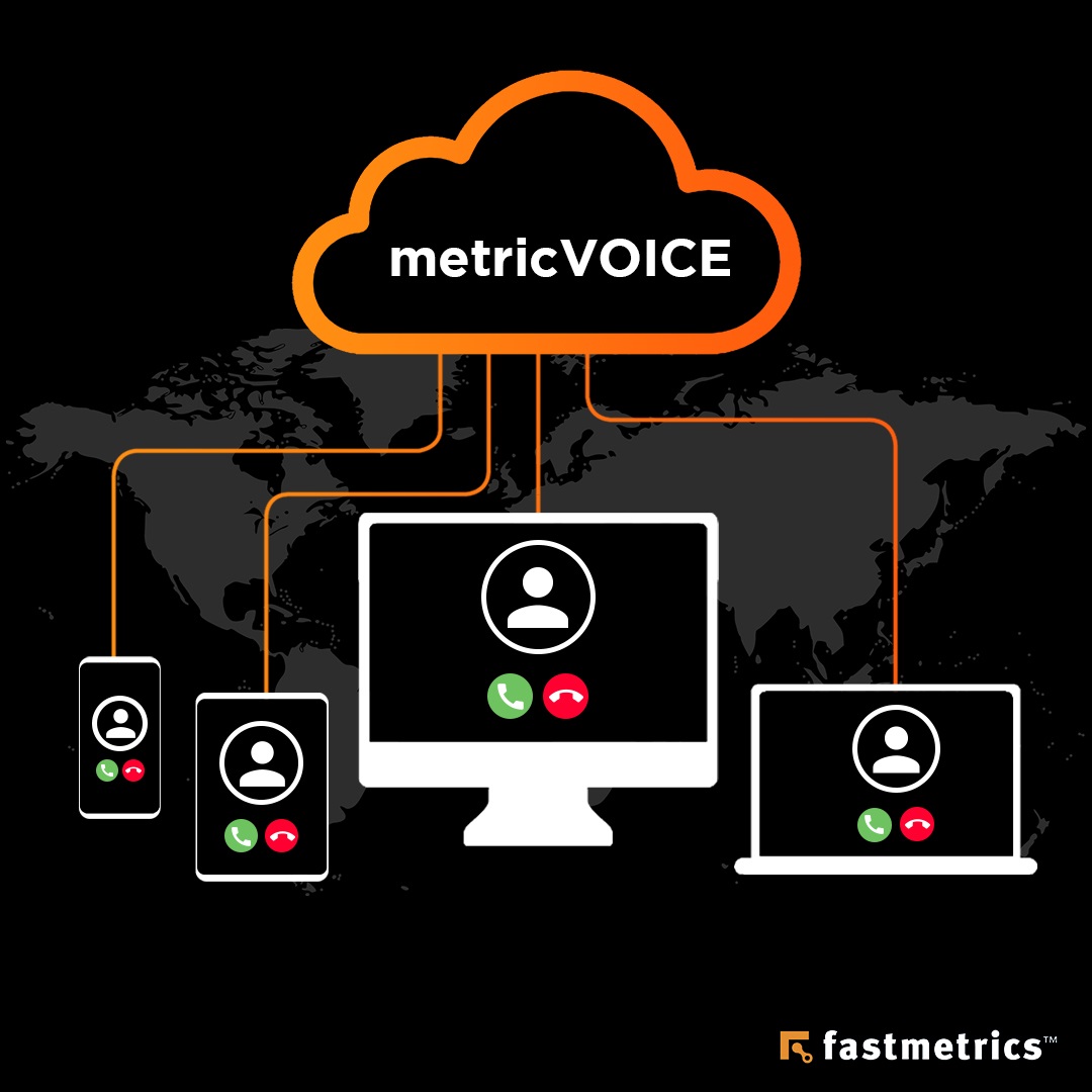 metricVOICE works seamlessly across devices, everywhere