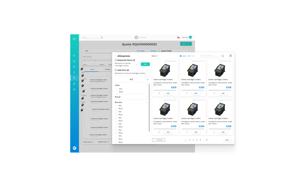 Verenia CPQ Software - 4