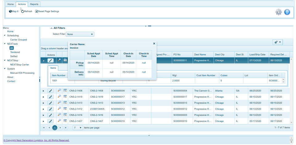 Dynamics TMS Software - 5