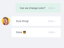 Paldesk Software - Chat widgets can be customized with company colors