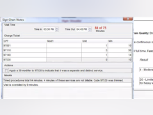 InsightEMR Software - Users can set alerts to ensure charge ticket and claims match documentation with InsightEMR.