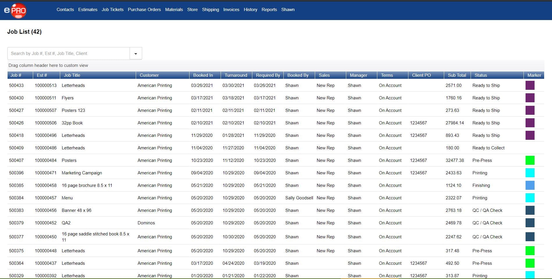 ePRO Print MIS Reviews, Cost & Features GetApp Australia 2024