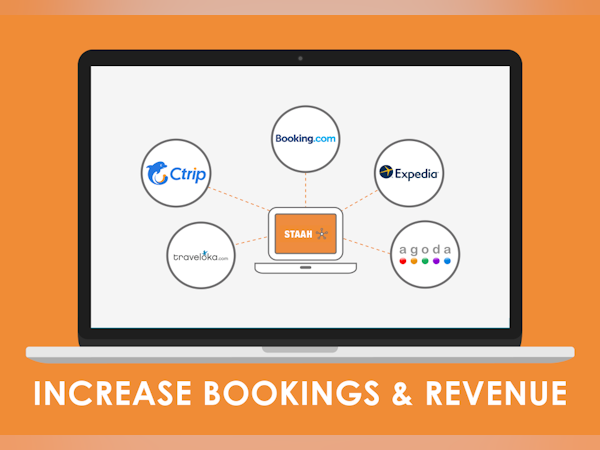 STAAH Channel Manager Software - Increase Online Bookings