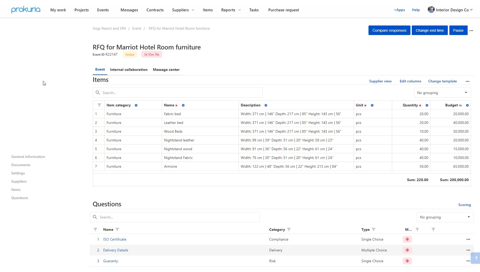 Structured, one-page requests help to eliminate confusion, mistakes, or delays from suppliers-thumb