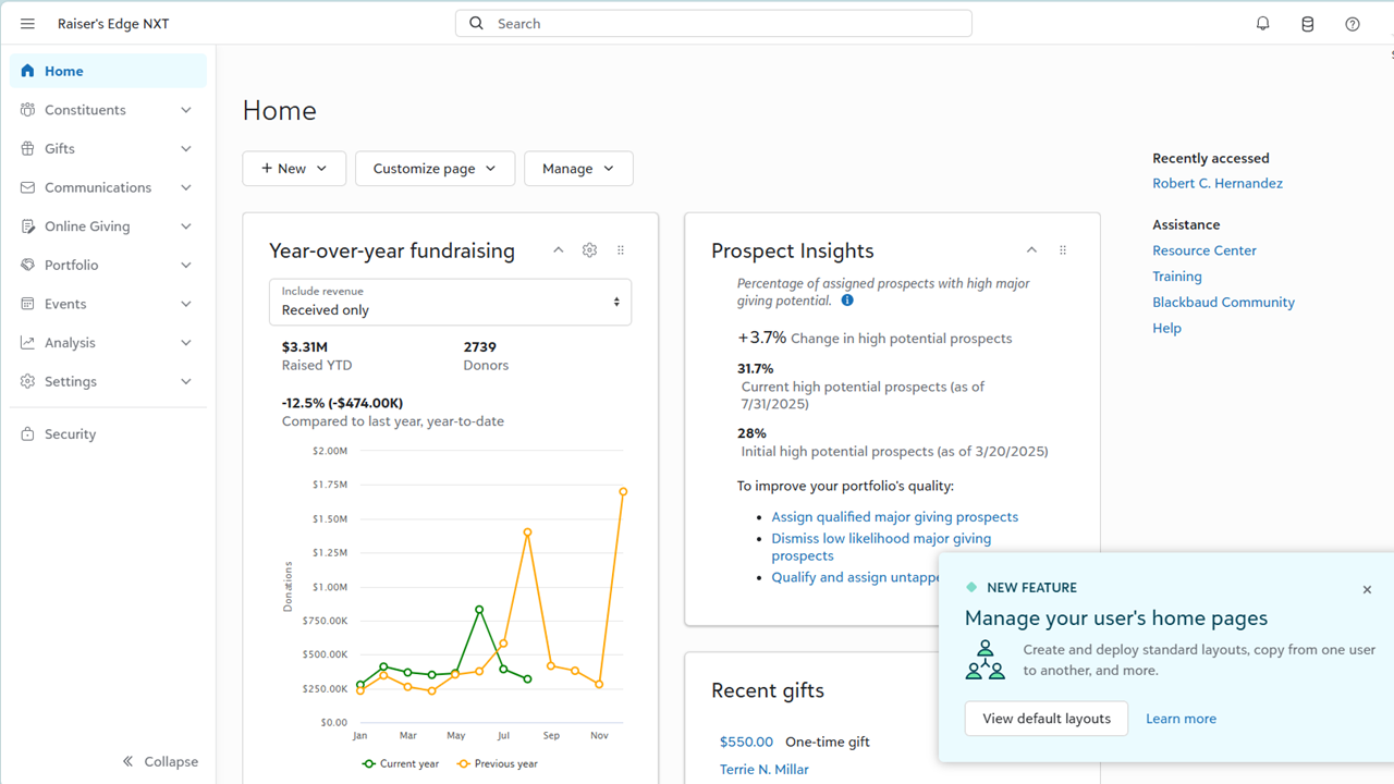 Blackbaud Raiser's Edge NXT