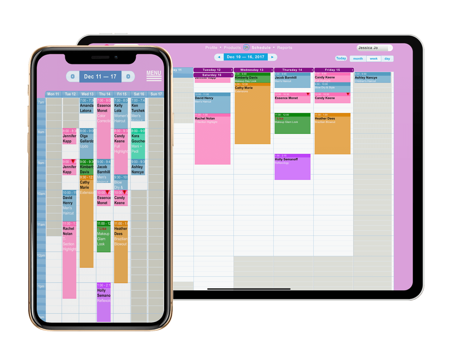 Schedule Anyone calendar view