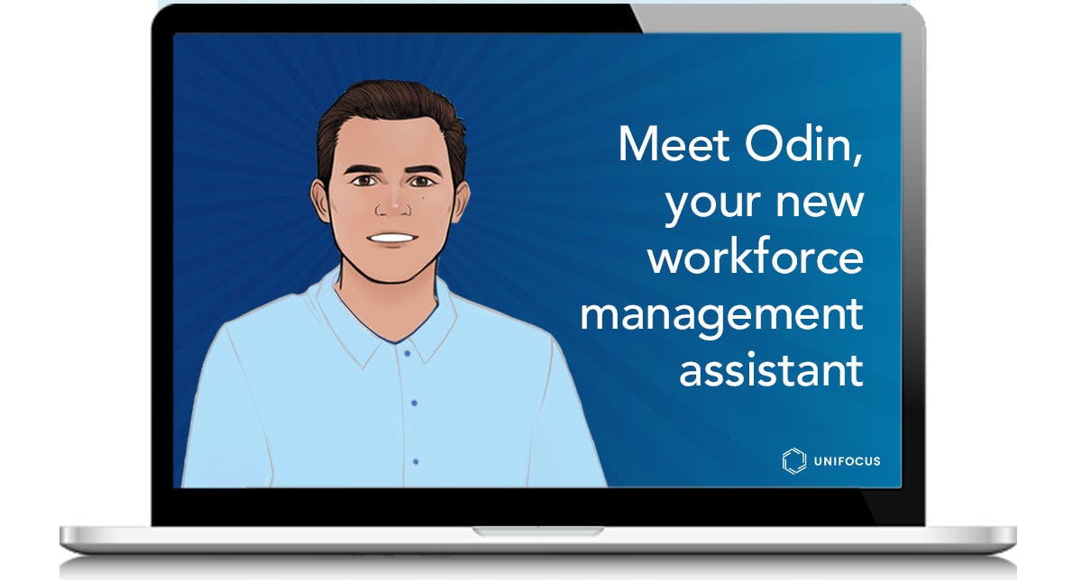 UniFocus Software - Odin is the UniFocus digital assistant, supporting managers with key business insights.