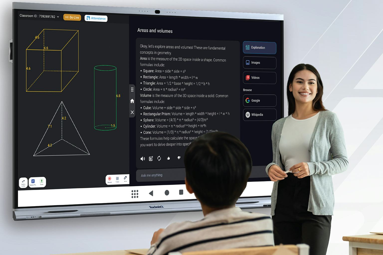 Teachmint Software - Interactive board for school