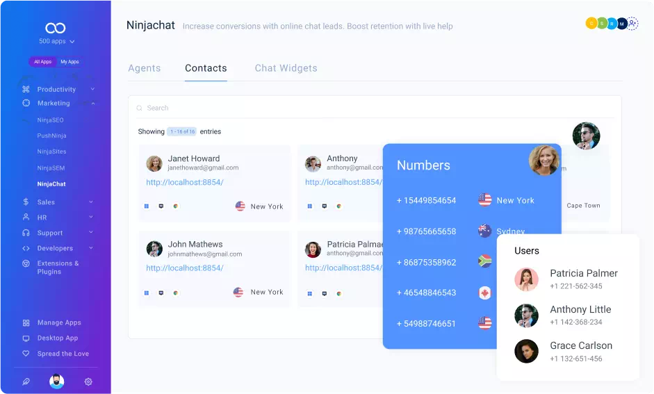 NinjaChat Software - Live Chat
