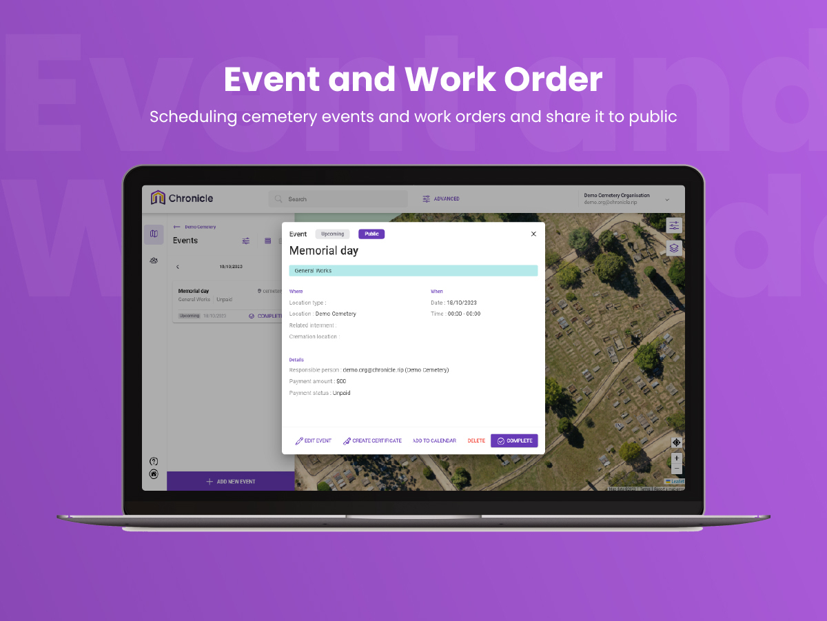 Easily schedule, manage, and keep track of tasks and events, boosting productivity and organization within your team.