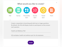 Achievers Software - Create Pulse Surveys