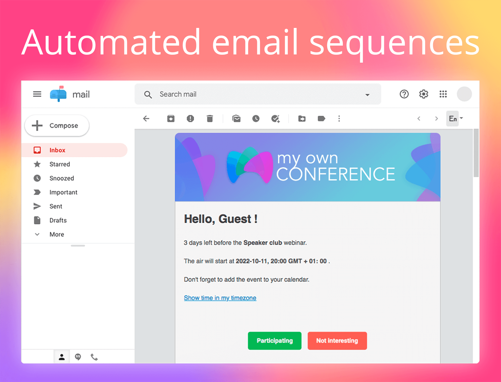 MyOwnConference Logiciel - 6