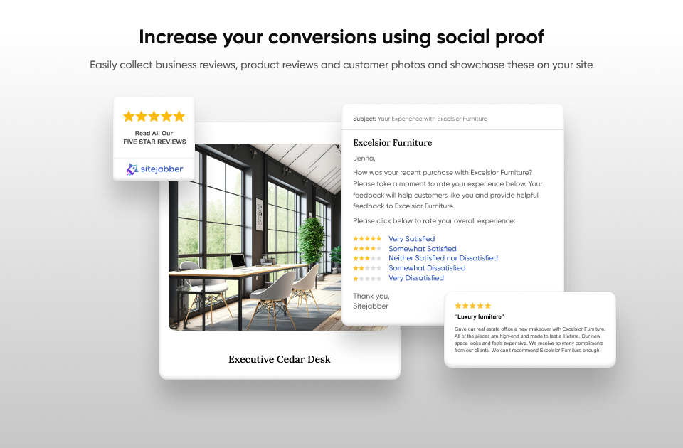 Increase your conversions using social proof