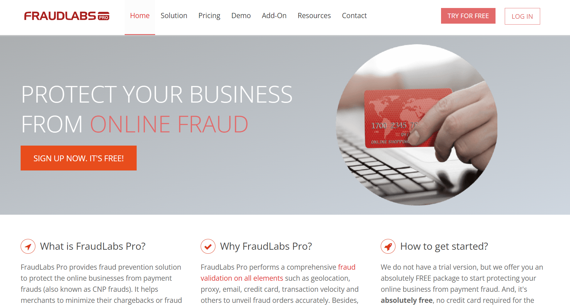 FraudLabs Pro Logiciel - 1