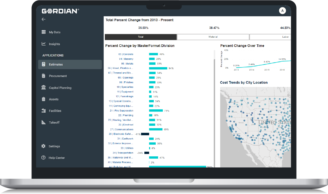 RSMeans Data Online Software - View detailed price breakdowns including material, labor, equipment and productivity.