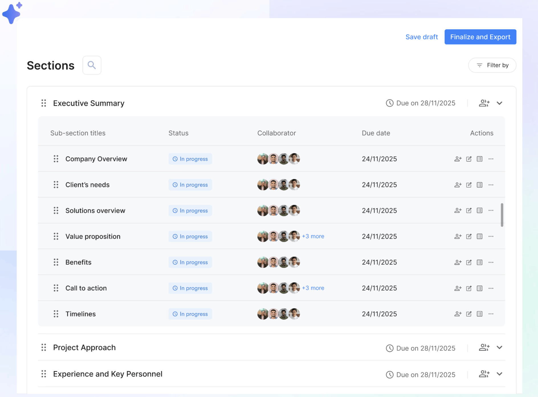 Thalamus AI Software - Thalamus AI refine & SME collaboration