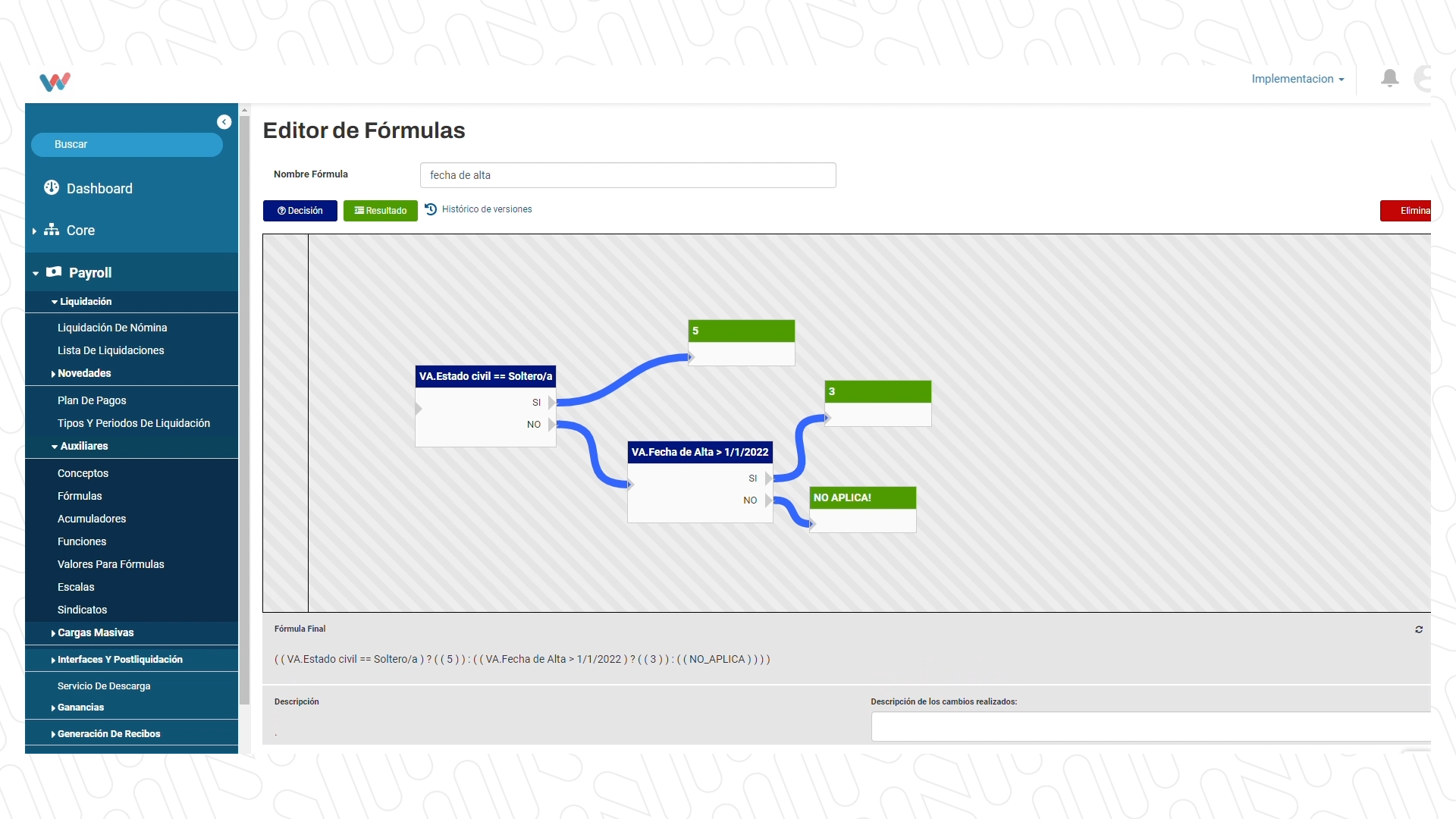 HCWork screenshot: HCWork Payroll Automation