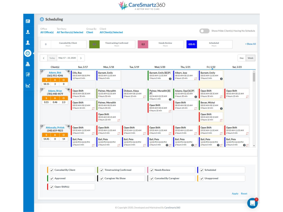 CareSmartz360 Software - 4