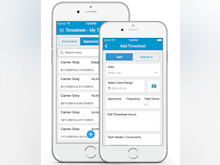 CEIPAL Workforce Software - Manage timesheets via the CEIPAL mobile app