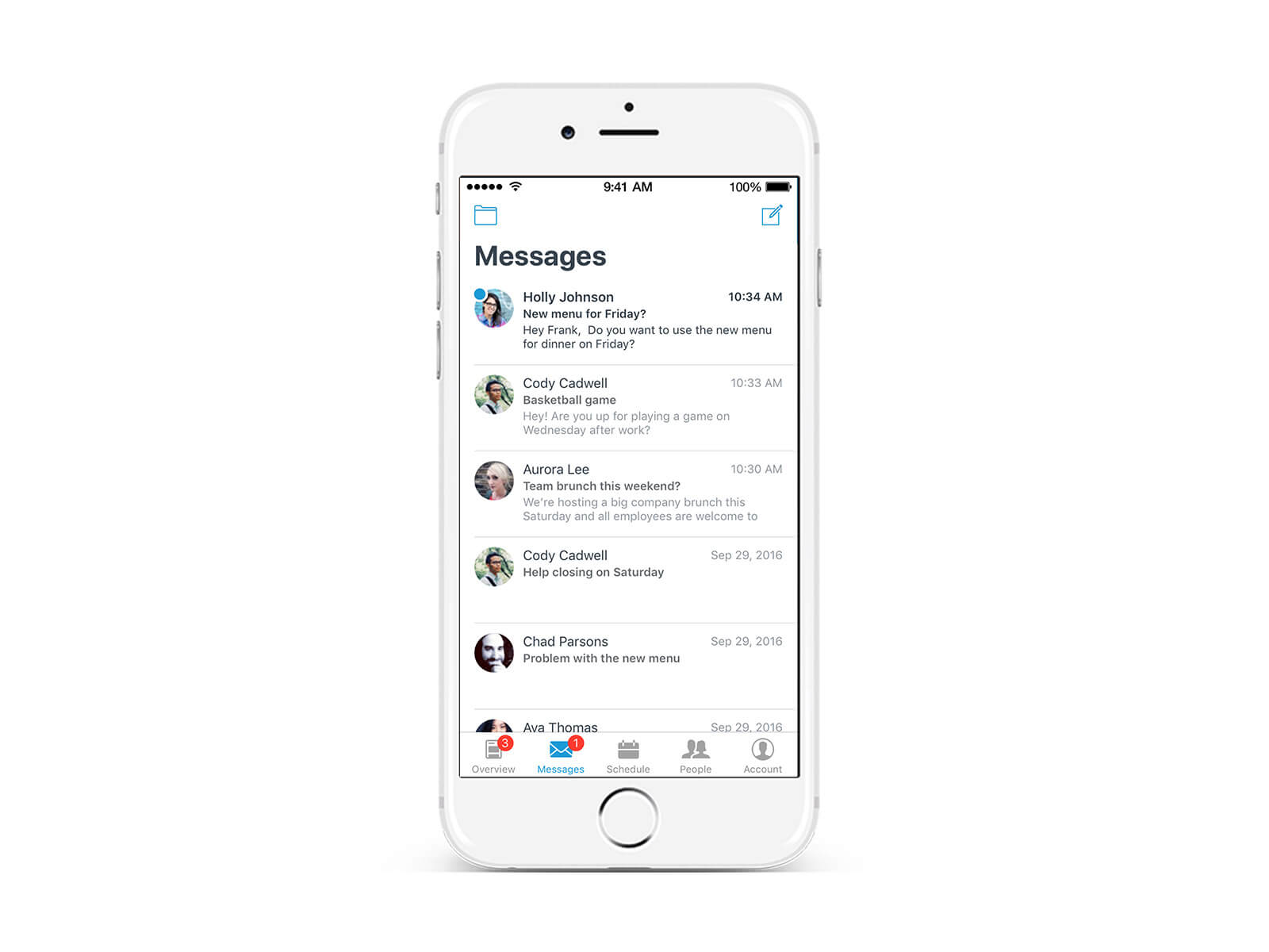 Planday - Mobile messaging