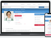 doctoranytime Software - The custom medical profile helps doctors build their professional reputation online and increase their visibility.