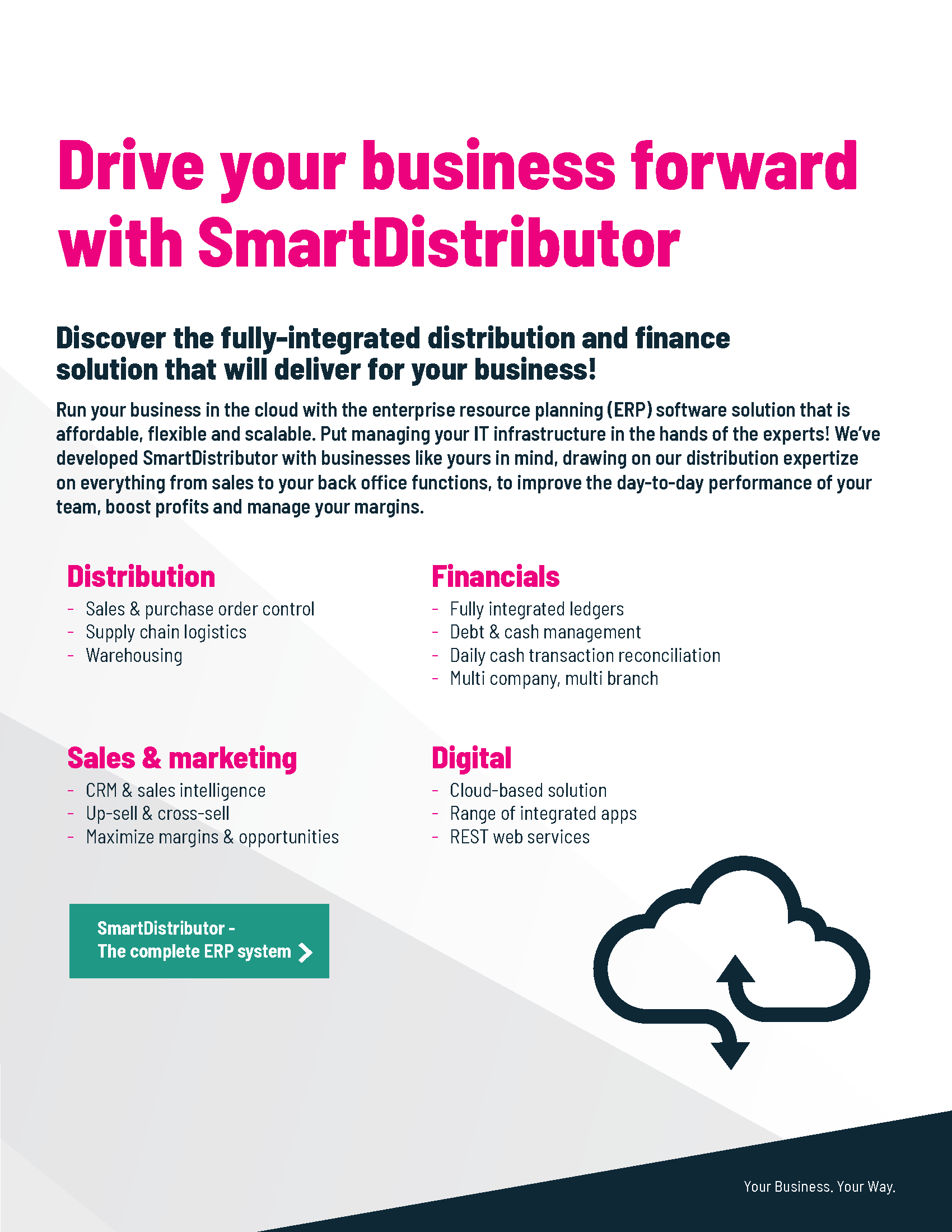 Drive your distribution business forward with SmartDistributor