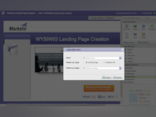 Marketo Engage Software - Landing page creation