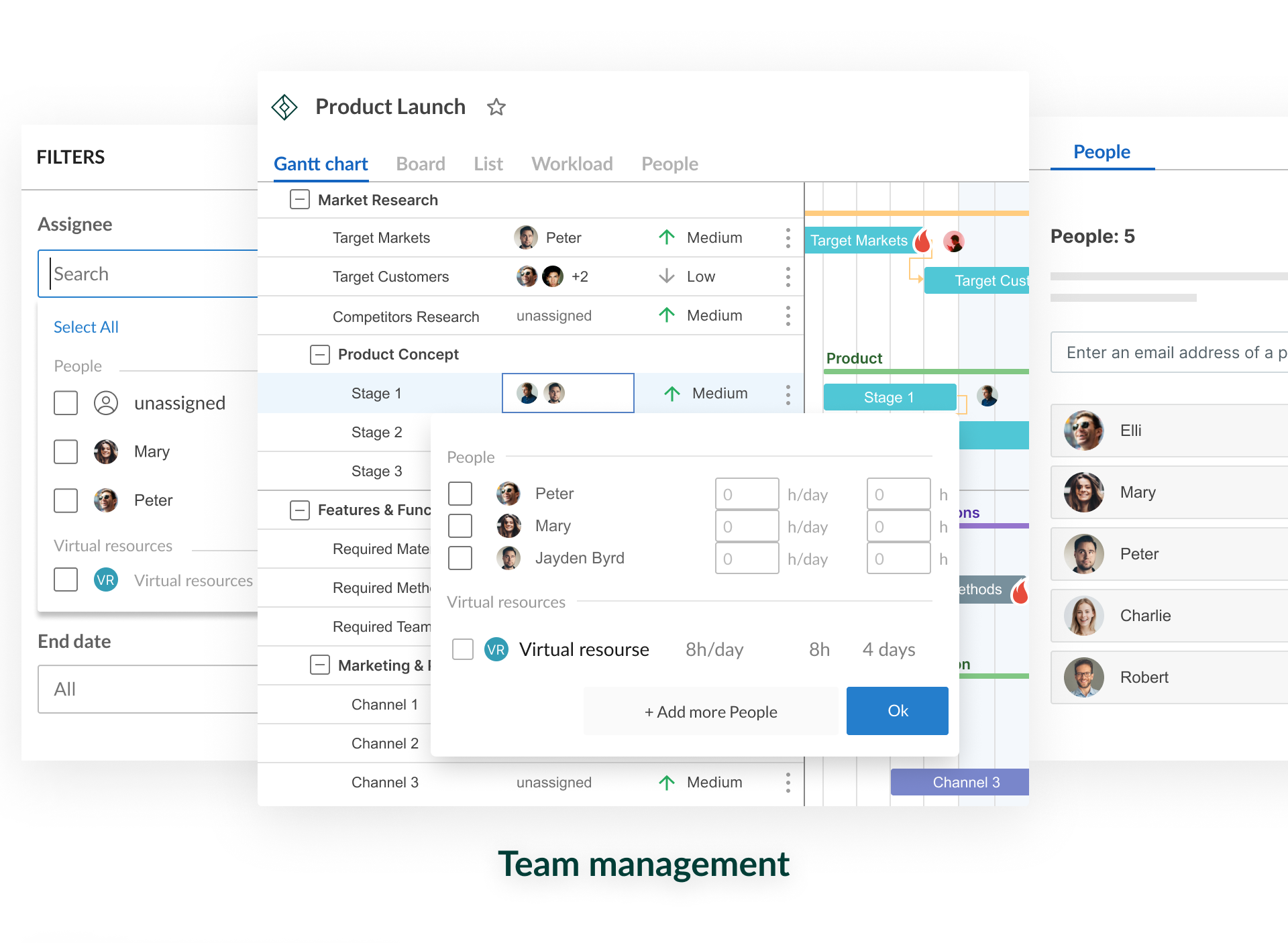 GanttPRO Software - Team Management