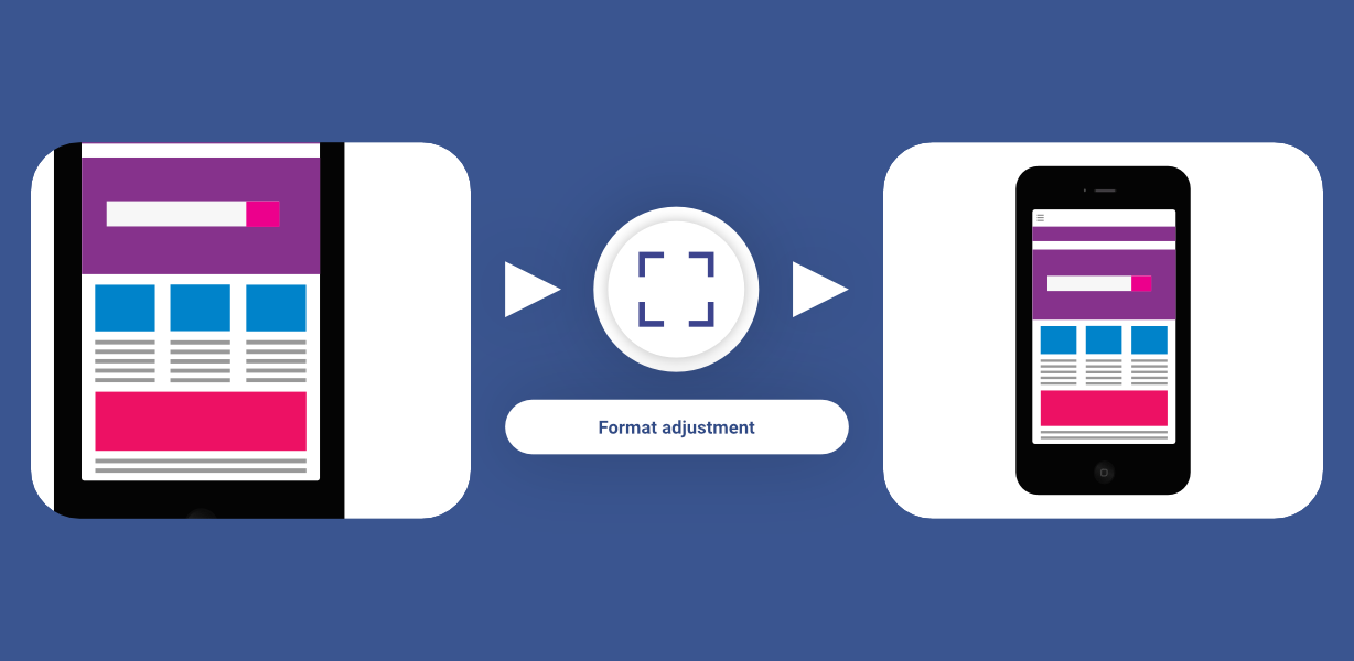 Feed Image Editor screenshot: Feed Image Editor Format adjustment