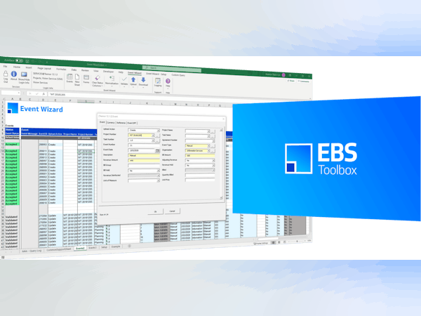 EBS Toolbox Software - Transform the way you work with Oracle E-Business Suite and an Excel spreadsheet to achieve significant time and cost savings.